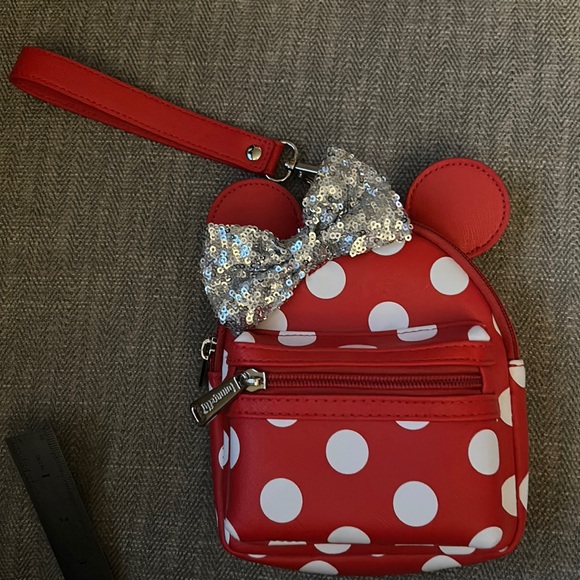 Loungefly Handbags - Minnie Mouse wristlet by Loungefly